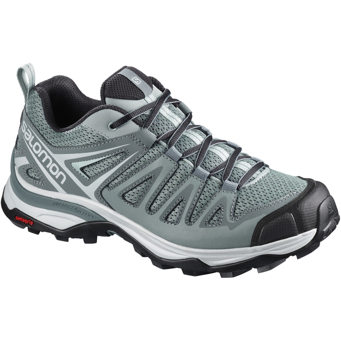 SALOMON X ULTRA 3 PRIME W Philippines - Women's Hiking Shoes - Light Turquoise/Black | 561924-TYR